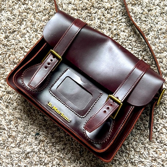 Dr. Martens Bags Drmarten Vintage Leather School Satchel Poshmark